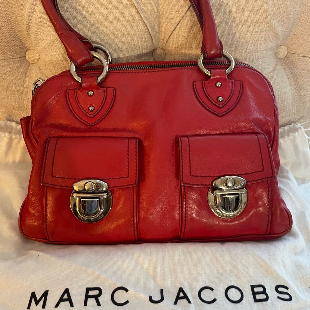 Marc Jacobs Blake satchel in Red